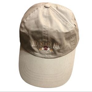 East Course Headwear Mountain Air Tan Khaki Baseball Hat